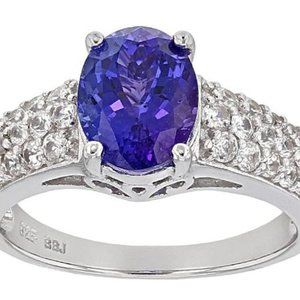 Tanzanite in Sterling Silver 2.58ctw